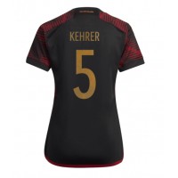 Tyskland Thilo Kehrer #5 Fotballklær Bortedrakt Dame VM 2022 Kortermet